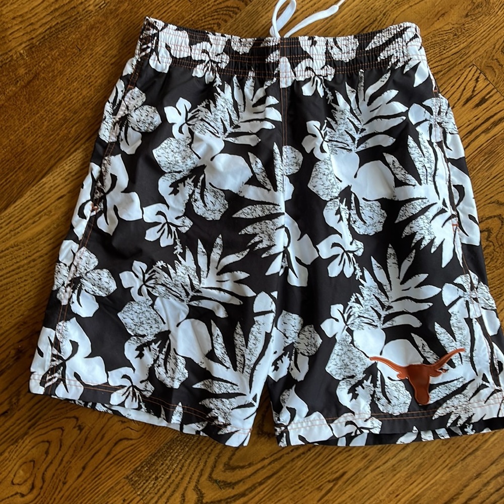 University of Texas Longhorn Dark brown Hawaiian print